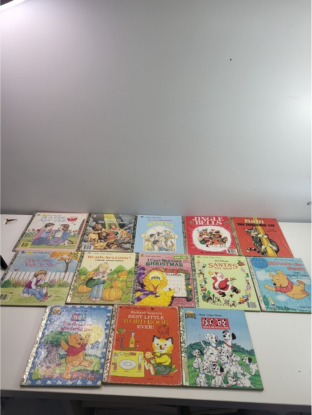 Little Golden Books Lot of 15 Vintage Children's Storybooks & Classics